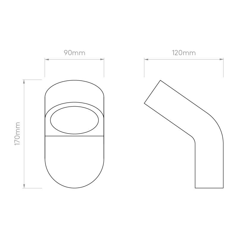 Image of Astro Soprano Low Energy Outdoor Wall Light