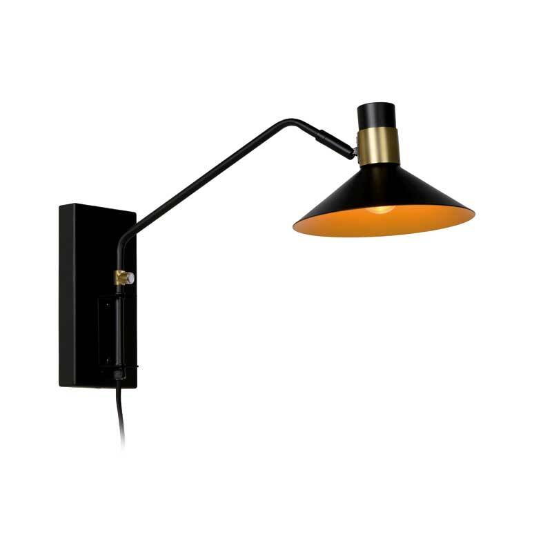 Image of Lucide Pepijn Wall Light with Plug