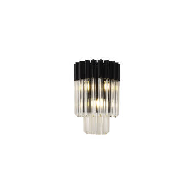Festival Glass Flush Wall Light