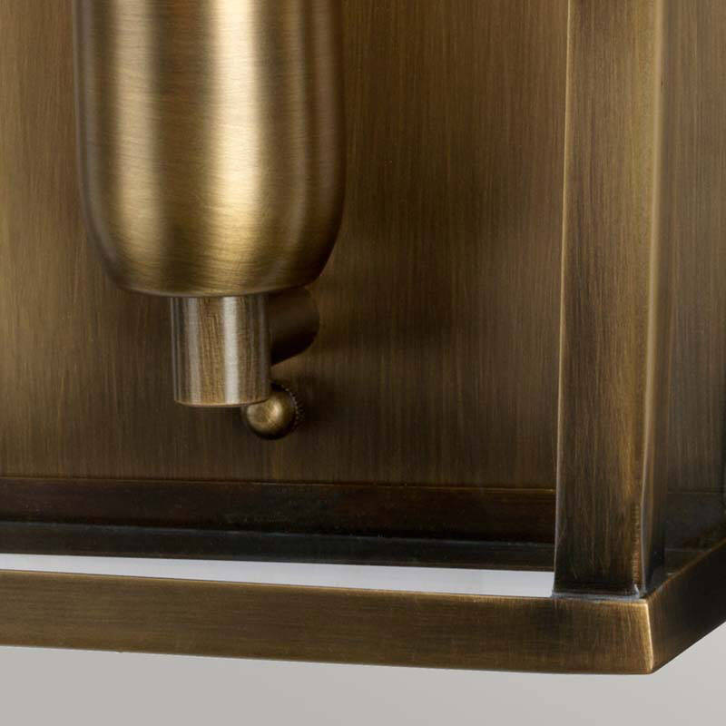 Image of Elstead Mansion House Half Lantern Outdoor Wall Light
