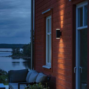 Image of Konstsmide Pollux Up & Down Outdoor Wall Light