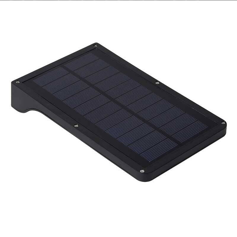 Image of Lucide Basic Solar LED Outdoor Wall Light with Motion Sensor