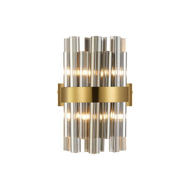 Detroit Glass Flush Wall Light