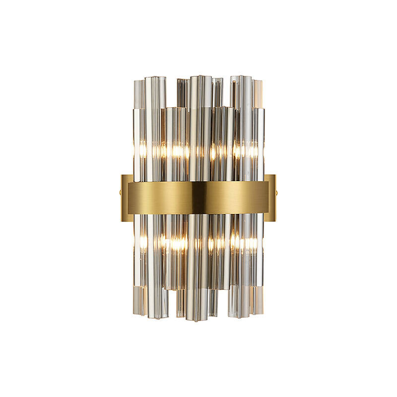 Image of Detroit Glass Flush Wall Light