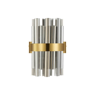 Image of Detroit Glass Flush Wall Light