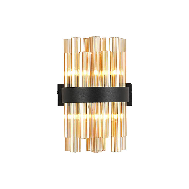 Image of Detroit Glass Flush Wall Light