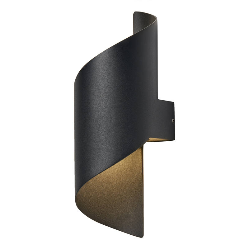 Image of Forum Zink Bude LED Outdoor Wall Light