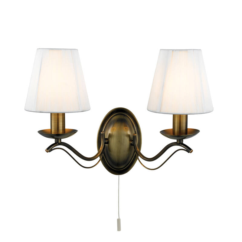Image of Classic 2 Arm Wall Light