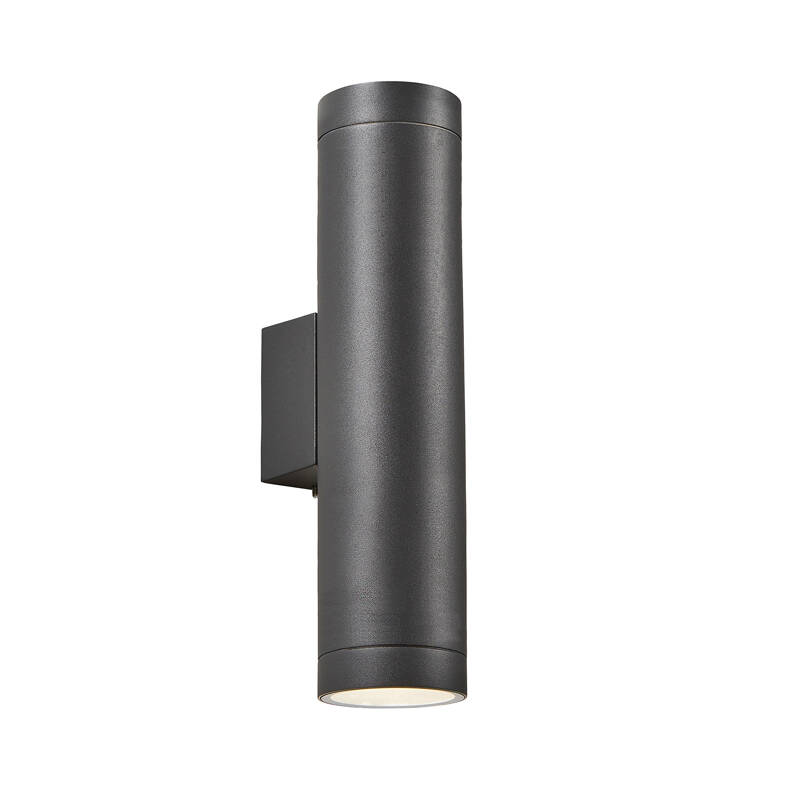 Image of Forum Zink Morro Up & Down Outdoor Wall Light