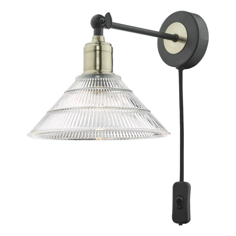 Image of Dar Boyd Wall Light with Plug