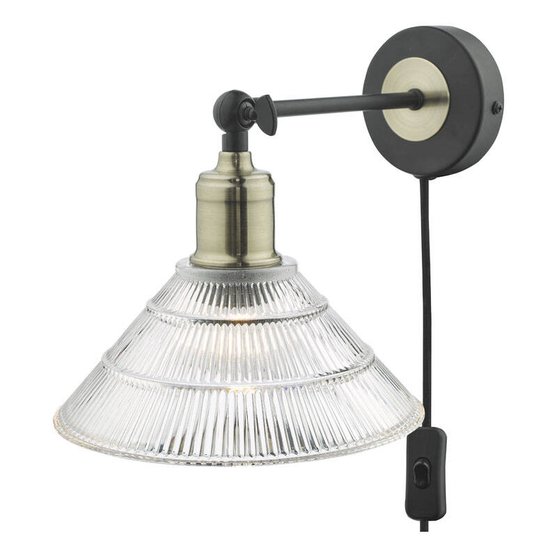Image of Dar Boyd Wall Light with Plug
