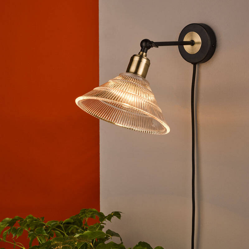 Image of Dar Boyd Wall Light with Plug