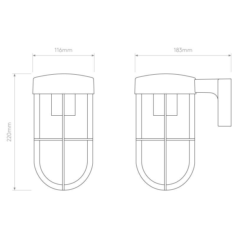 Image of Astro Cabin Outdoor Wall Light
