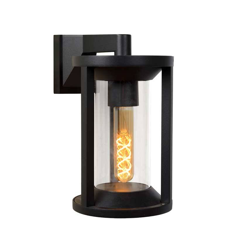Image of Lucide Cadix Outdoor Hanging Lantern Wall Light