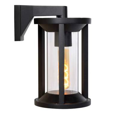 Image of Lucide Cadix Outdoor Hanging Lantern Wall Light