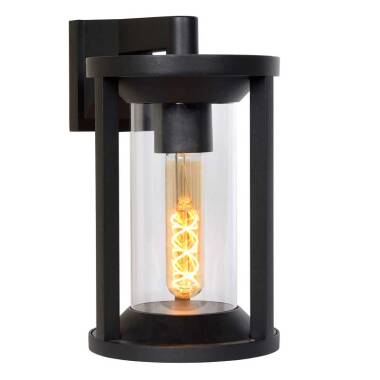 Image of Lucide Cadix Outdoor Hanging Lantern Wall Light