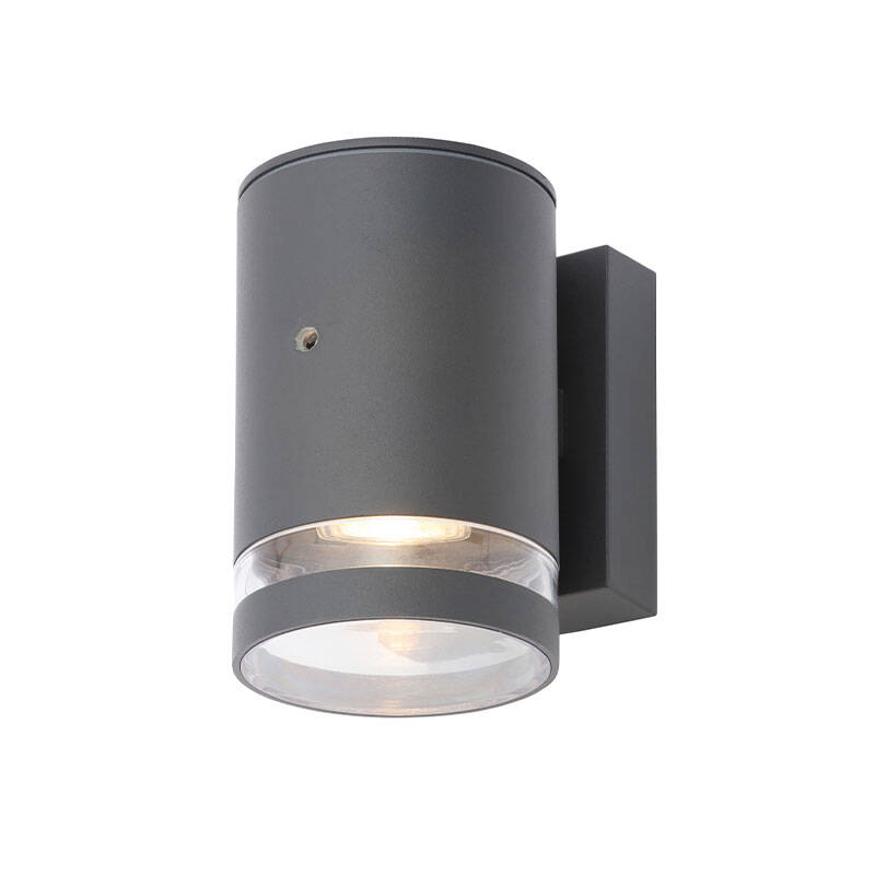 Image of Forum Lens Outdoor Wall Light with Photocell