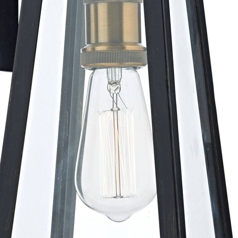 Image of Dar Duval Outdoor Hanging Lantern Wall Light