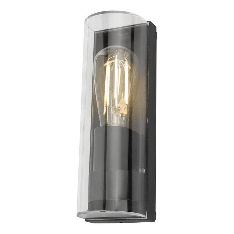 Image of Dar Quenby Half Lantern Outdoor Wall Light