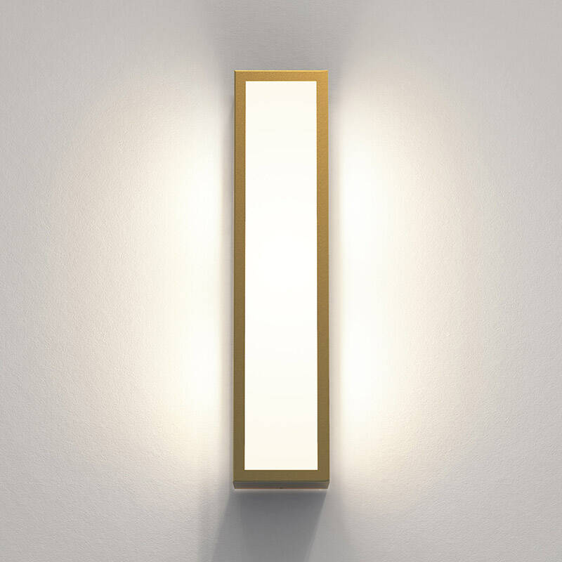 Image of Astro Salerno 350 Half Lantern Outdoor Wall Light