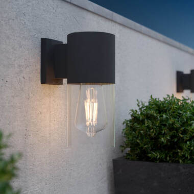 Image of Suri 365 Salcombe Solar LED Outdoor Wall Light