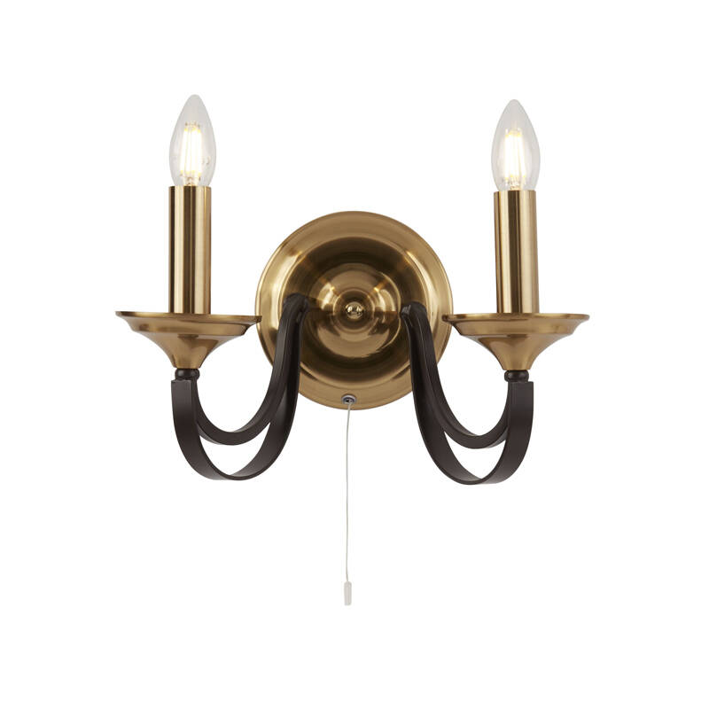 Image of Searchlight Belfry Twin Wall Light