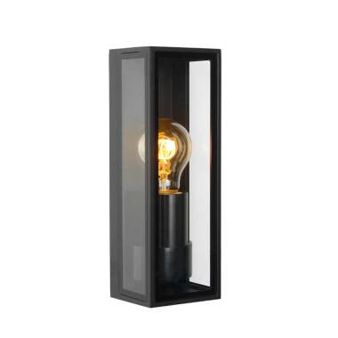 Lucide Dukan Half Lantern Outdoor Wall Light