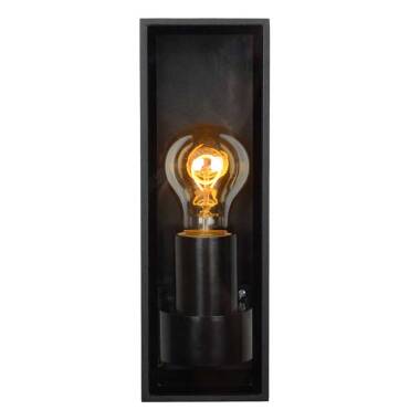 Image of Lucide Dukan Half Lantern Outdoor Wall Light
