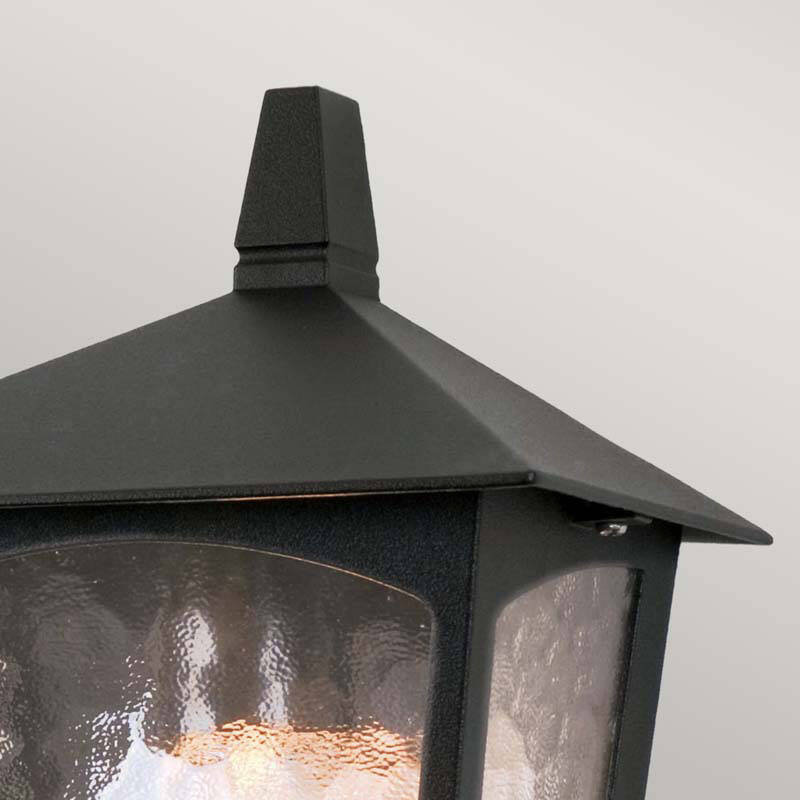 Image of Elstead York Half Lantern Outdoor Wall Light