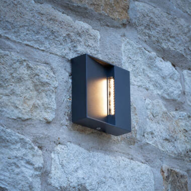 Image of Dar Yukon LED Outdoor Wall Light