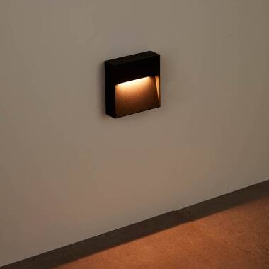 Image of Dar Yukon LED Outdoor Wall Light