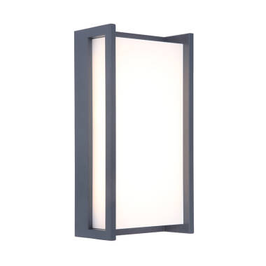 Lutec Qubo LED Outdoor Flush Wall Light