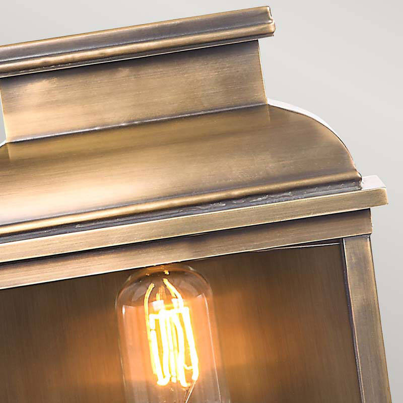 Image of Elstead Old Bailey Half Lantern Outdoor Wall Light