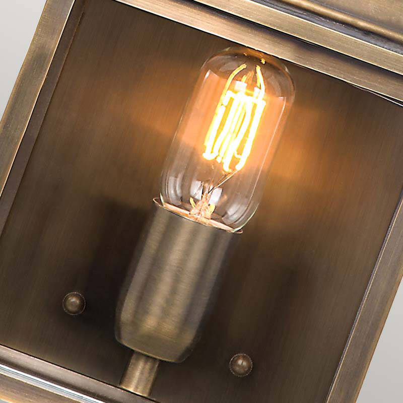 Image of Elstead Old Bailey Half Lantern Outdoor Wall Light