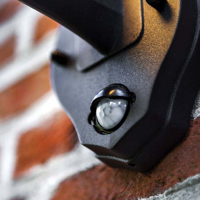 Image of Lutec Unite LED Wall Light with PIR Sensor