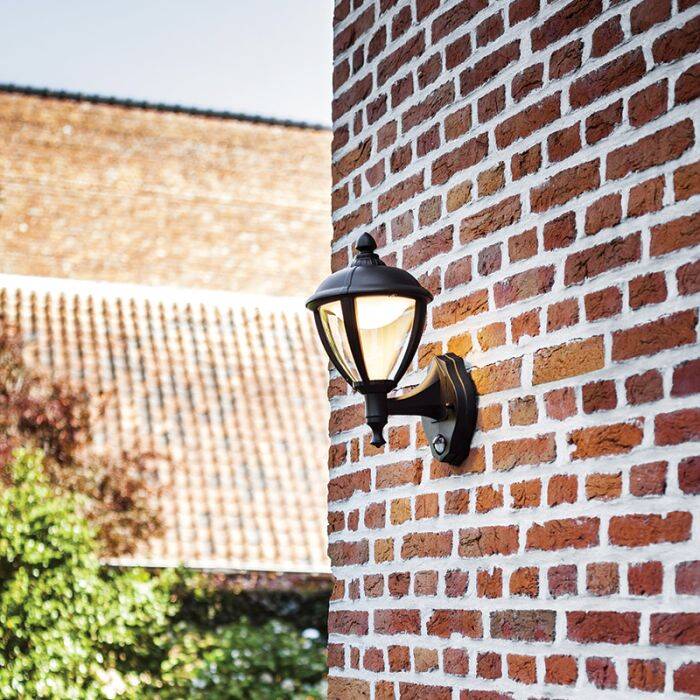 Image of Lutec Unite LED Wall Light with PIR Sensor