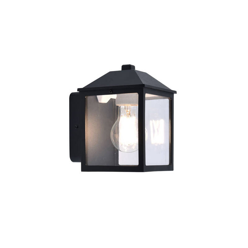Image of Lutec Spire Outdoor Lantern Wall Light