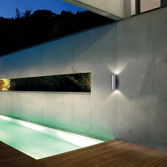 Image of Gun Large Outdoor Up & Down Wall Light