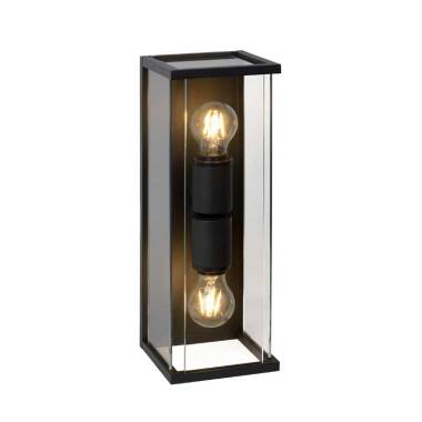 Lucide Claire Half Lantern Outdoor Twin Wall Light