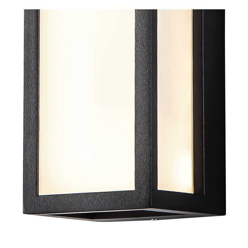 Image of Columbus 10W LED Outdoor Half Lantern Wall Light