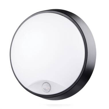 Luceco Eco 10W LED Round Flush Light with PIR Sensor