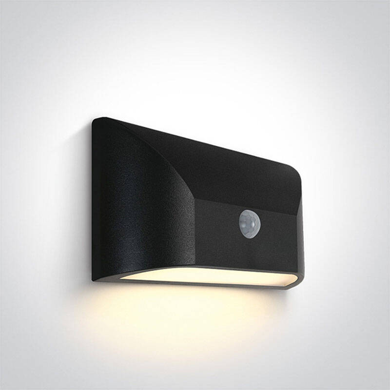 Image of Set LED Outdoor Flush Wall Light with PIR Sensor
