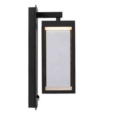Image of Lucide Clairette LED Outdoor Wall Light with PIR Sensor