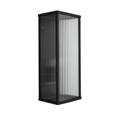 Image of Forum Memphis Half Lantern Outdoor Wall Light