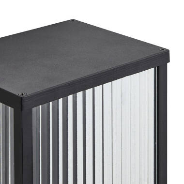 Image of Forum Memphis Half Lantern Outdoor Wall Light