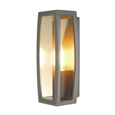 SLV Meridian Half Lantern Outdoor Wall Light