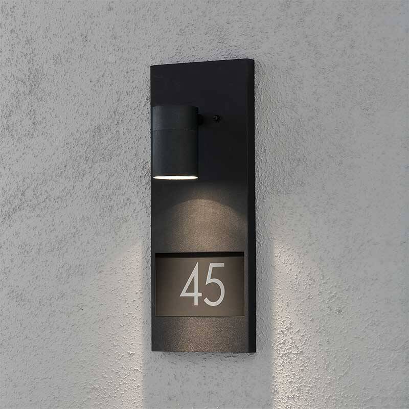 Image of Konstsmide Modena House No Outdoor Flush Wall Light