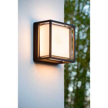 Image of Lucide Singa LED Outdoor Flush Wall Light