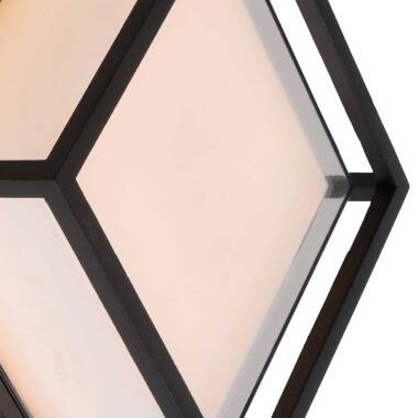 Image of Lucide Singa LED Outdoor Flush Wall Light