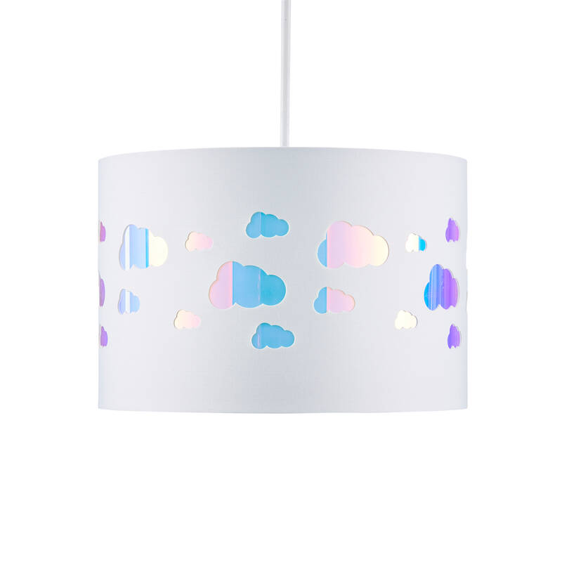 Image of Glow Cloud Iridescent Ceiling Pendant Shade